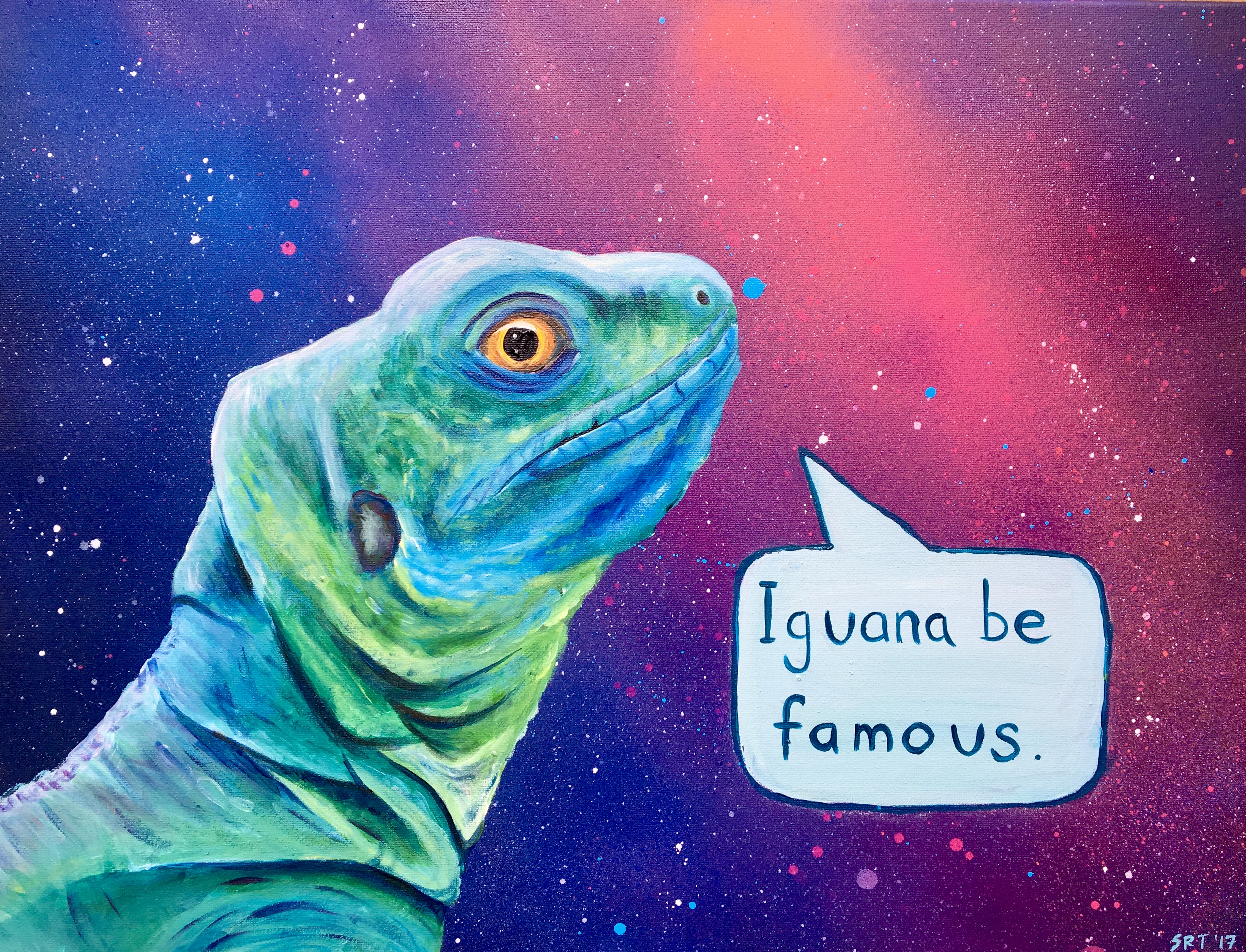 Iguana Be Famous